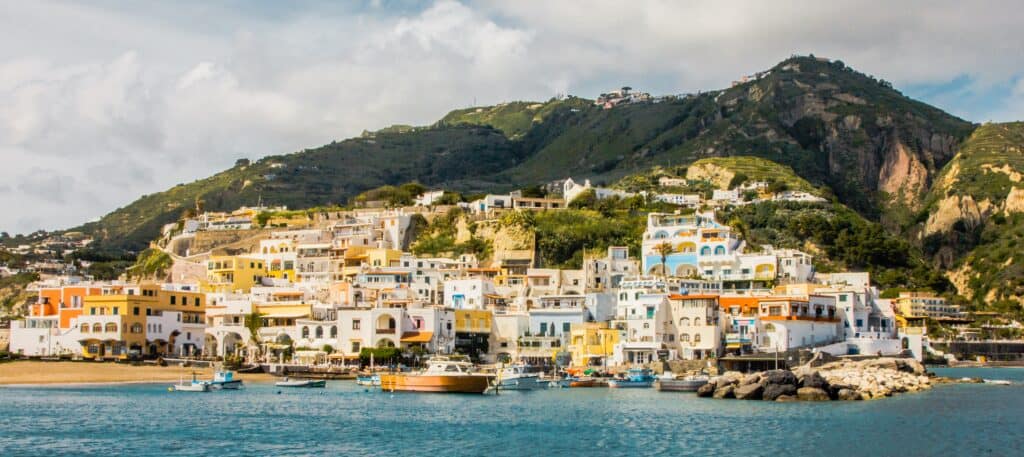 Ischia Island in Italy