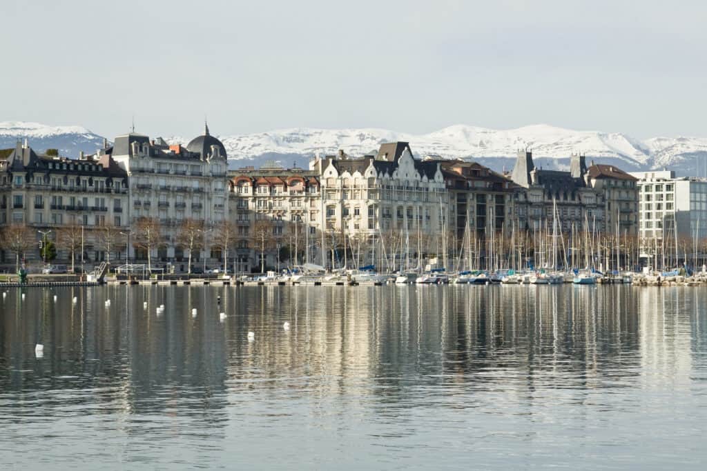 Geneva, Switzerland, is one of the best European cities to visit in January