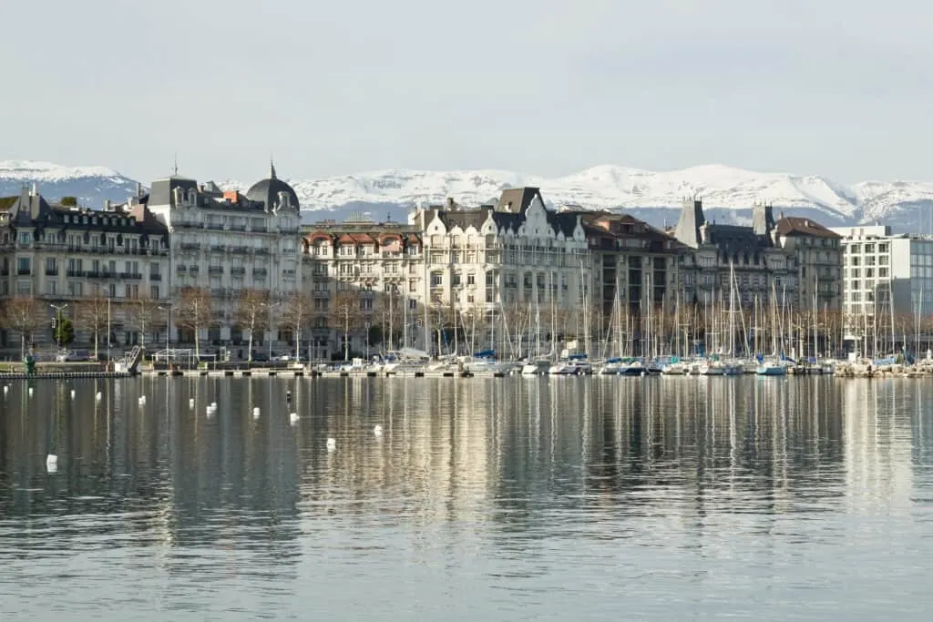 Geneva, Switzerland, is one of the best European cities to visit in January