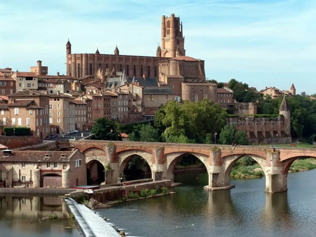 The town of Albi is one of France's many UNESCO sites.