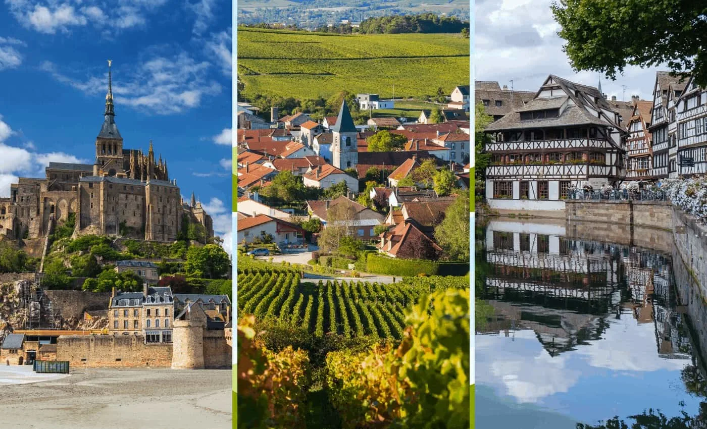 Historical places in France to visit