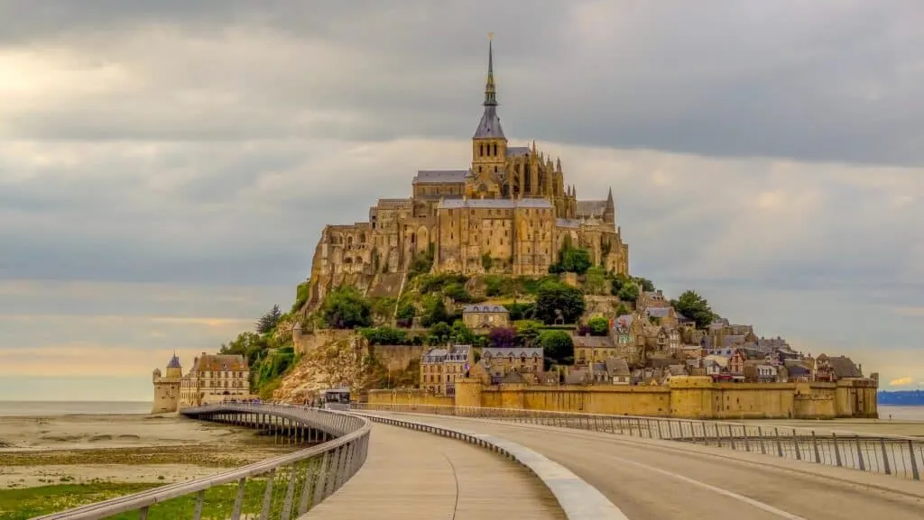 Mont Saint Michel is an important UNESCO site in France