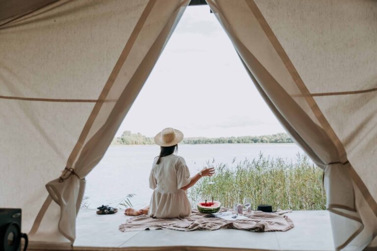 Glamping in France