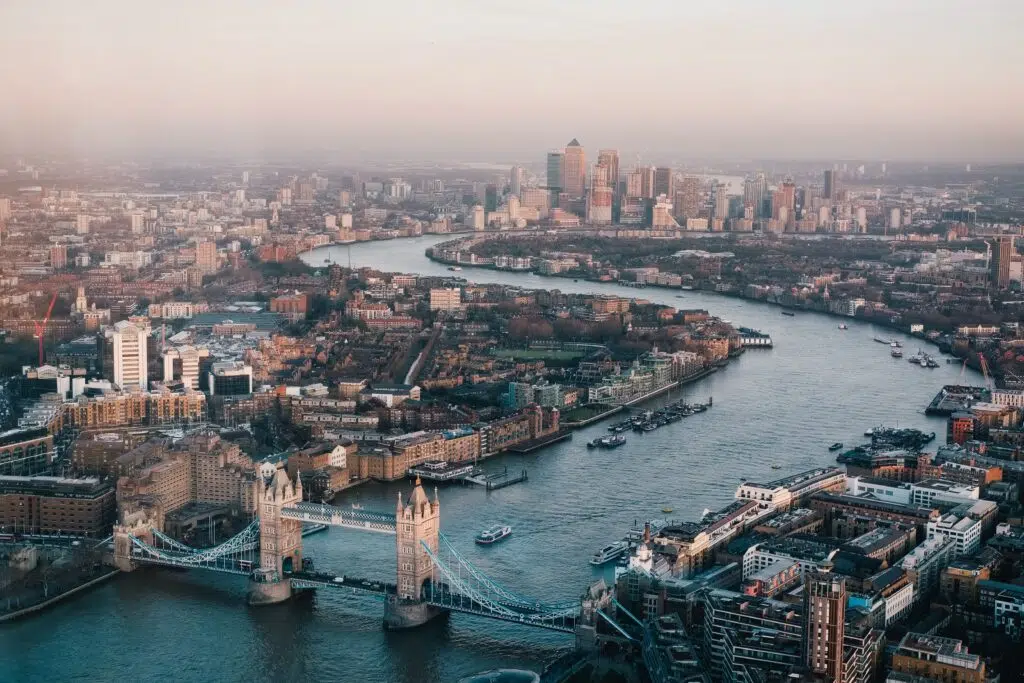 London, England in June