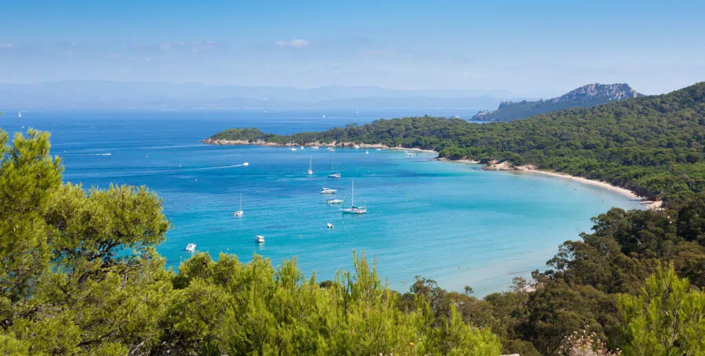 Porquerolles Island is one of the most beautiful islands in France