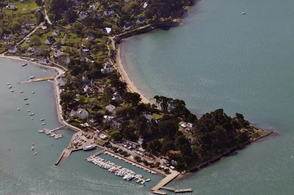 Ile aux Moines in the Gulf of Morbihan in Brittany