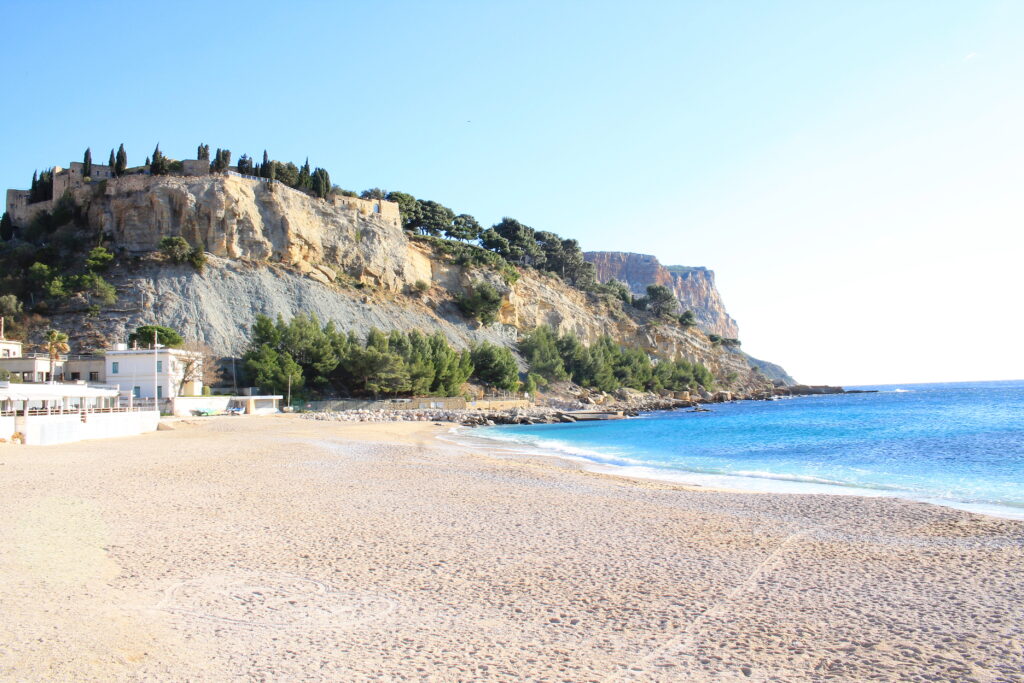 Plage de la Grande Mer, Cassis, France