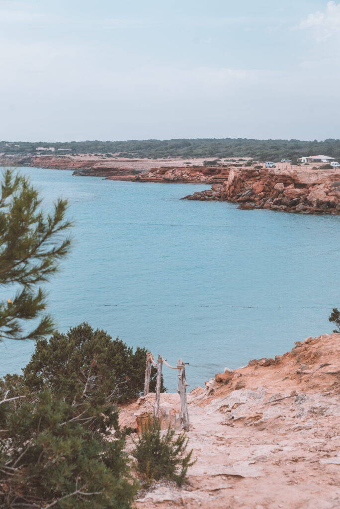 Cala Saona beach in Formentera Spain