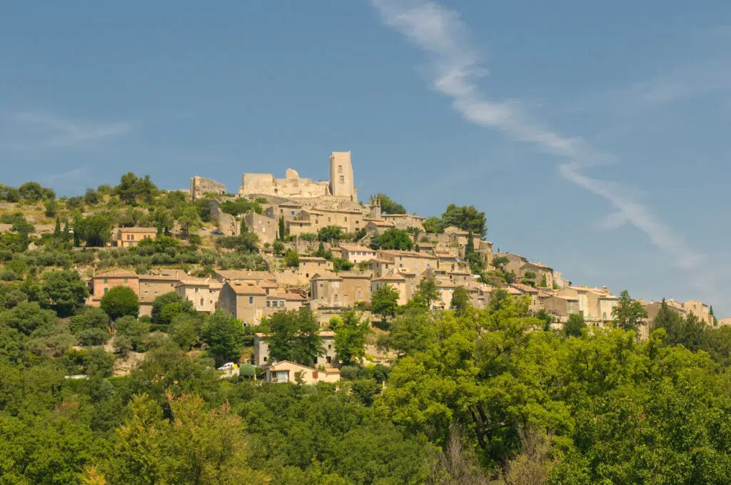 The village of Lacoste in Provence, France