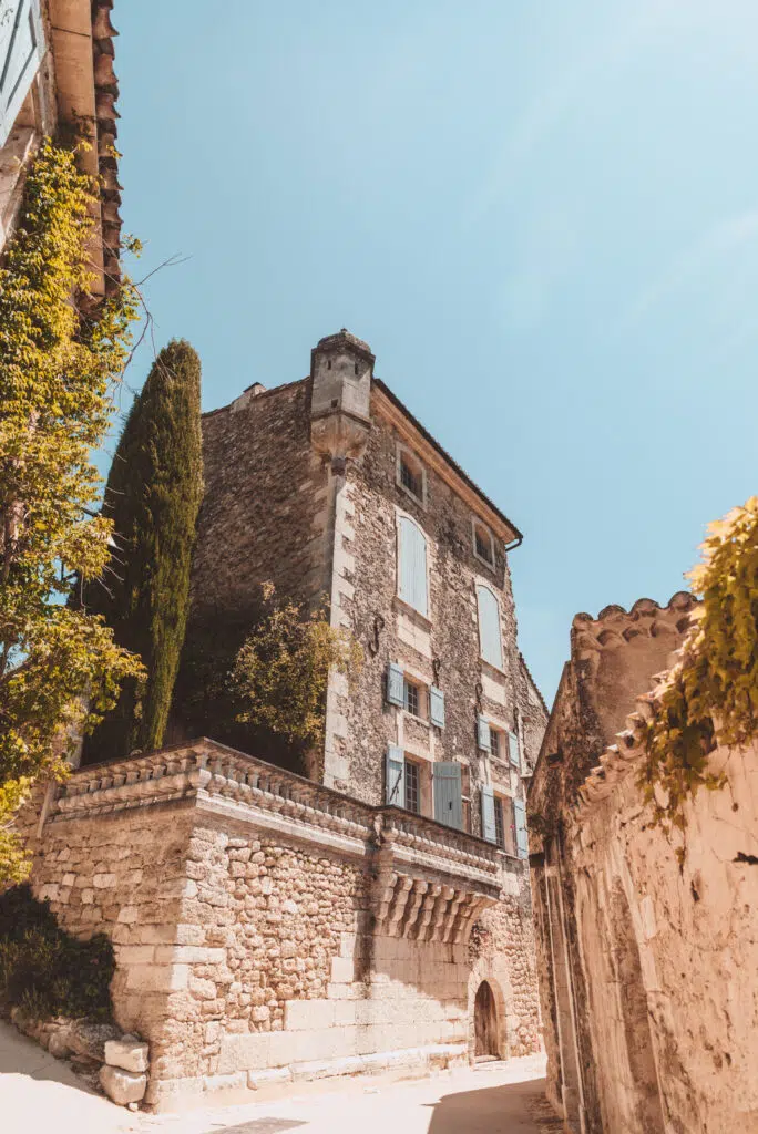 Village of Menerbes in Provence, France
