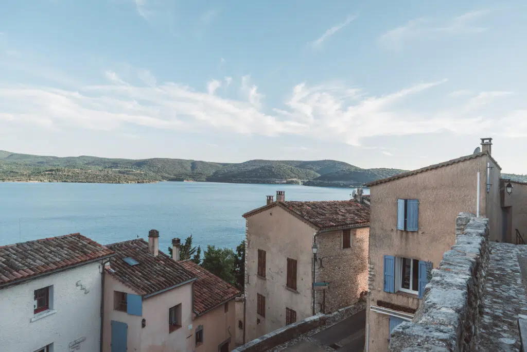 Sainte-Croix-du-Verdon village in Provence, France