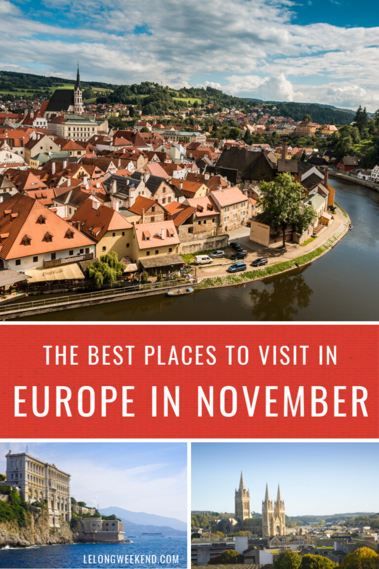 places to visit in europe during november
