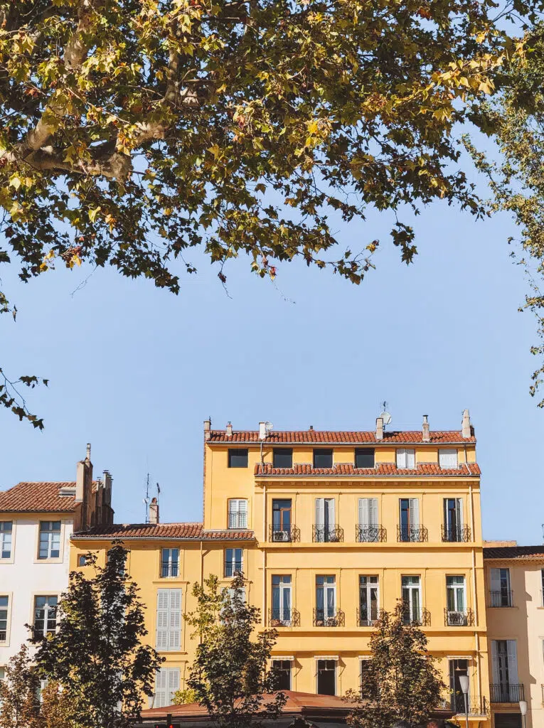 Buildings in Aix-en-Provence, France
