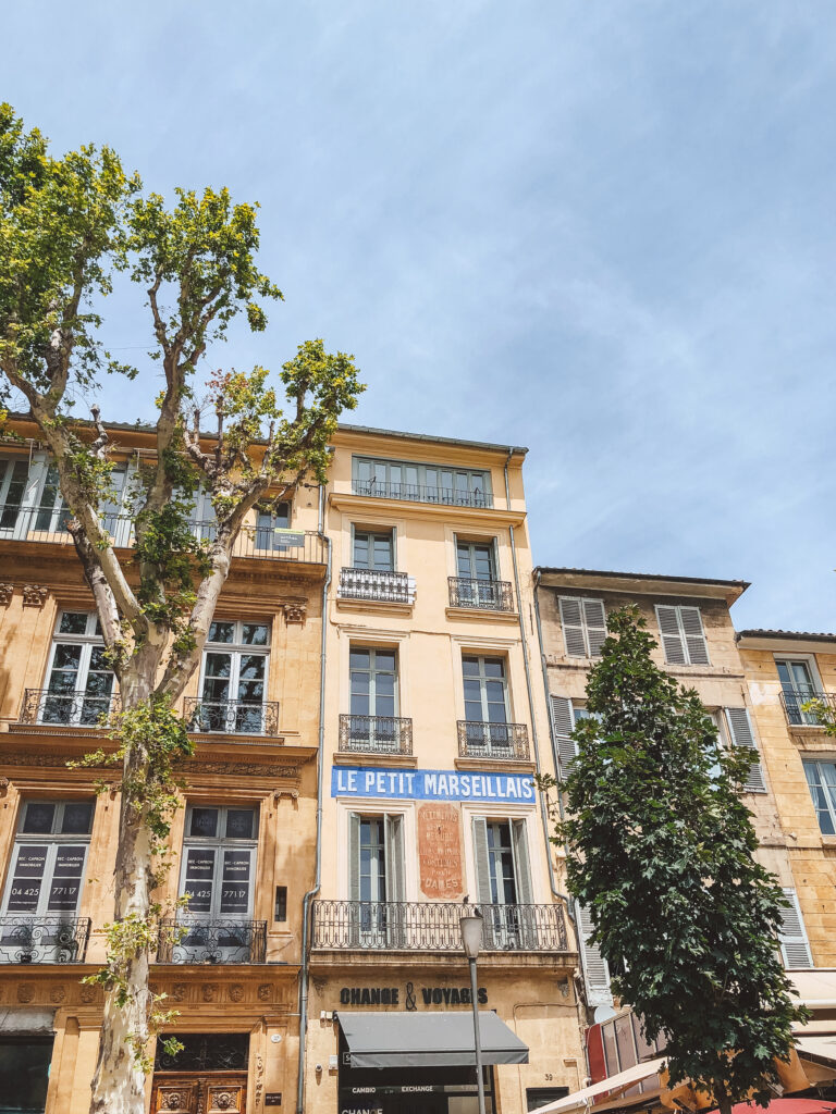 Buildings in Aix-en-Provence, France