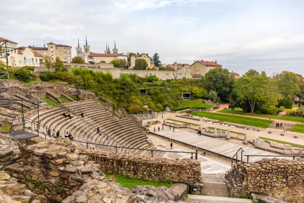 Ancient Theatre of Fourviere in Lyon, France