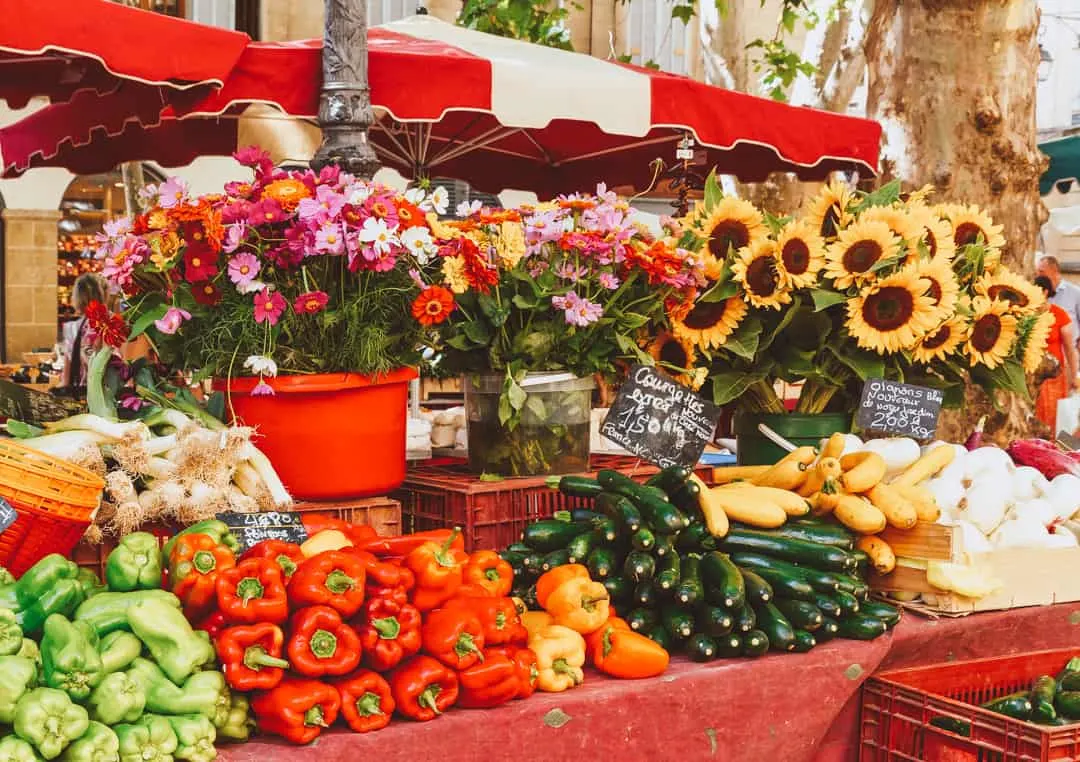 Aix-en-Provence Market Day