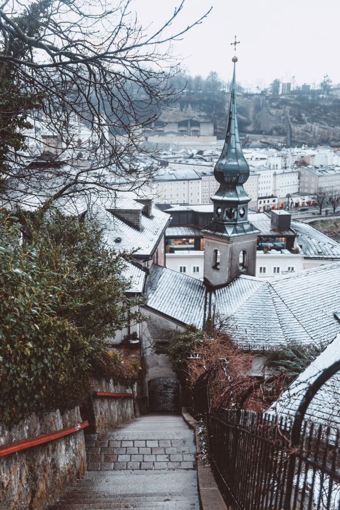 Salzburg in the winter