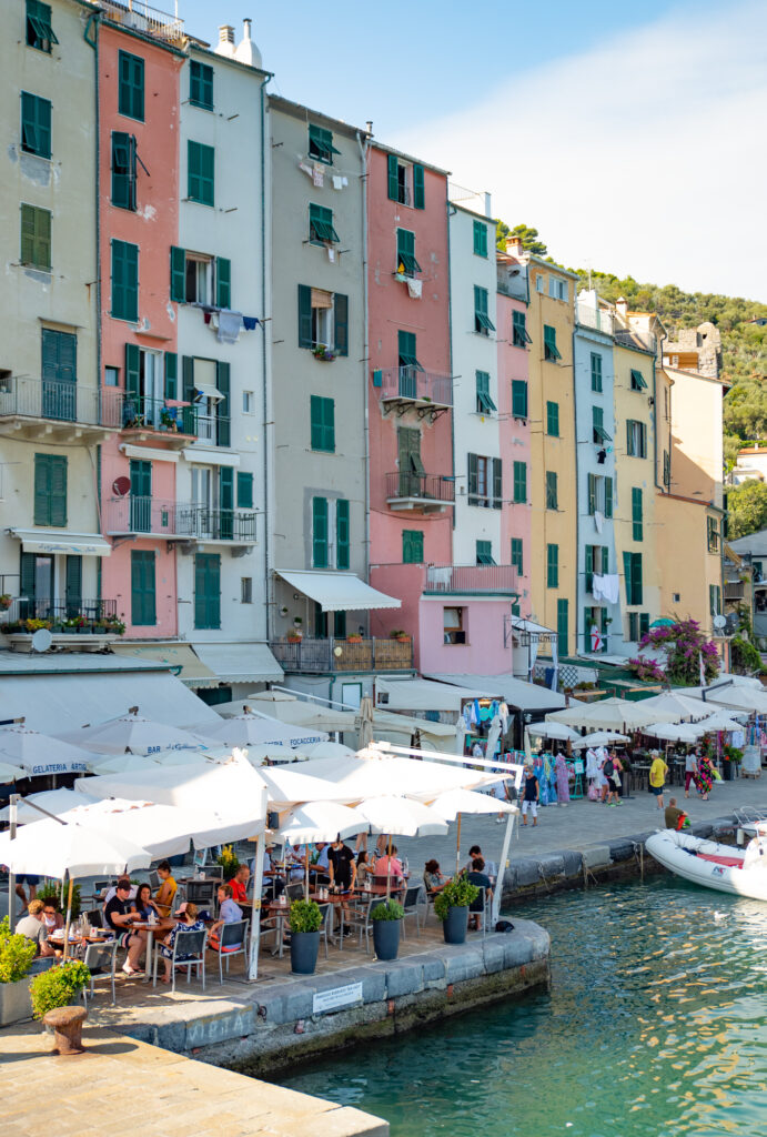 Waterfront in Porto Venere Italy