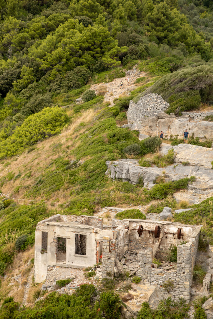 Hills above Portovenere Italy