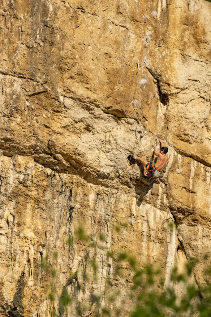 Climbing in the Calanques National Park