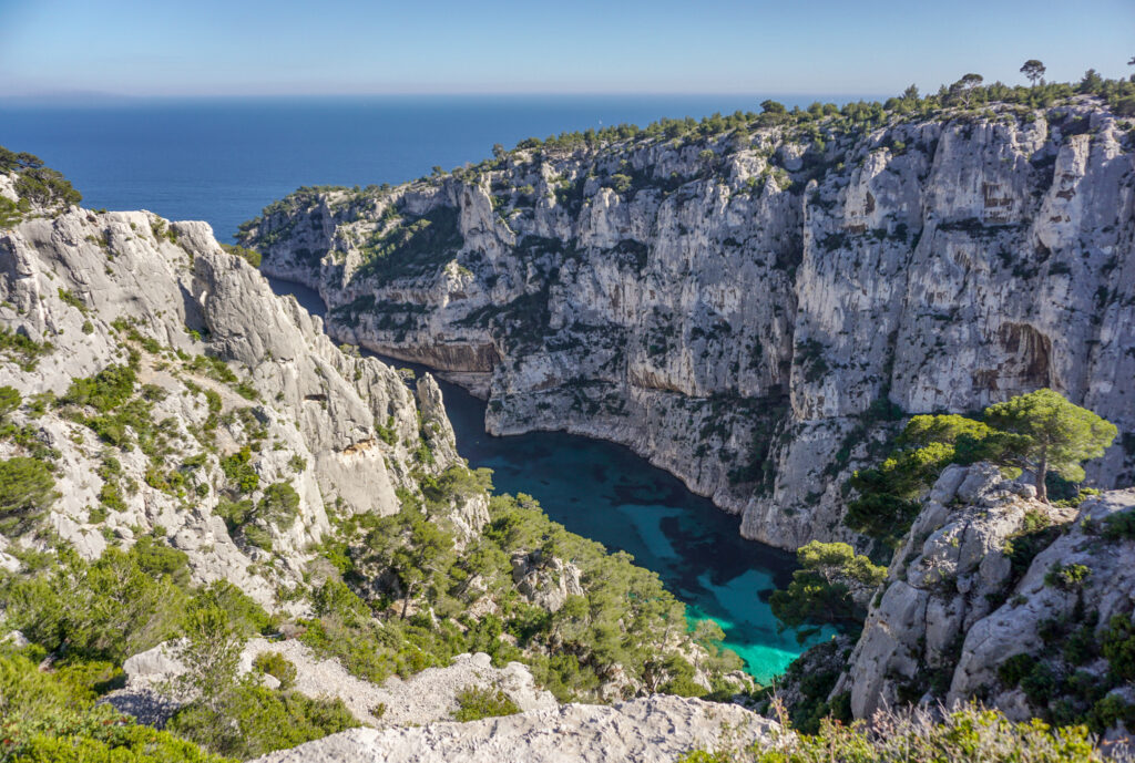 boat tour of the calanques