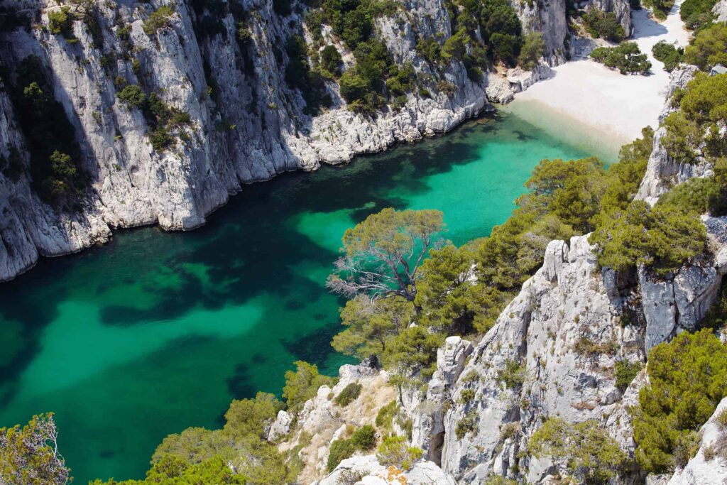 boat tour of the calanques