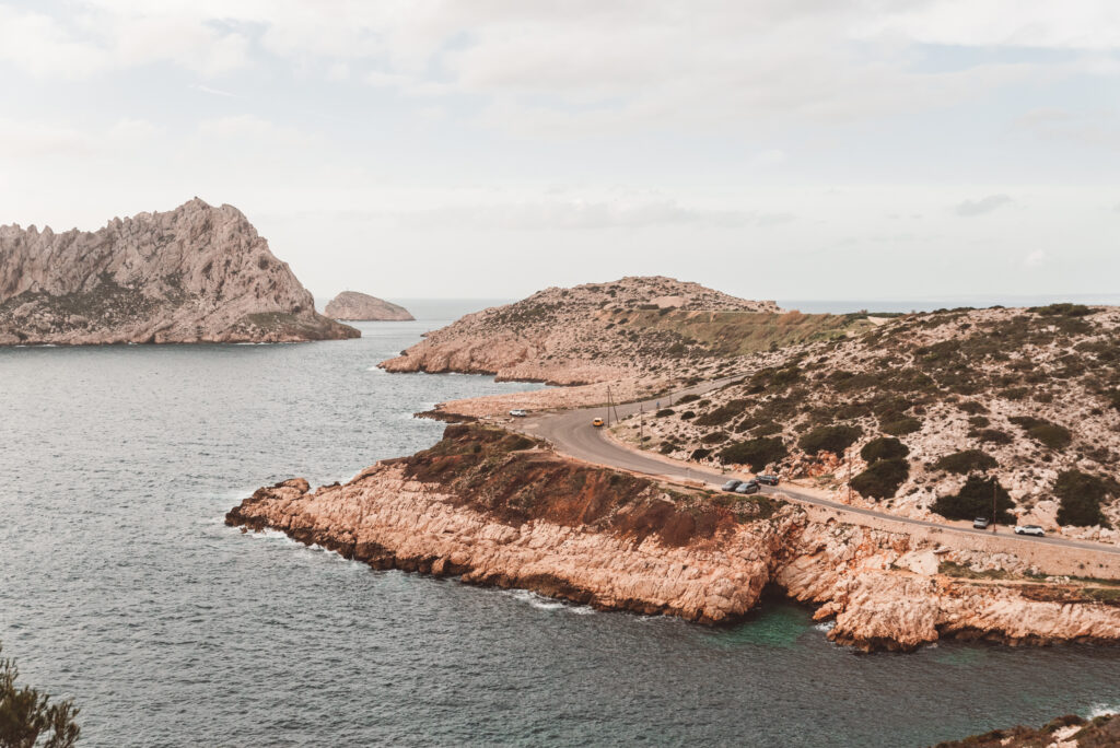 boat tour of the calanques