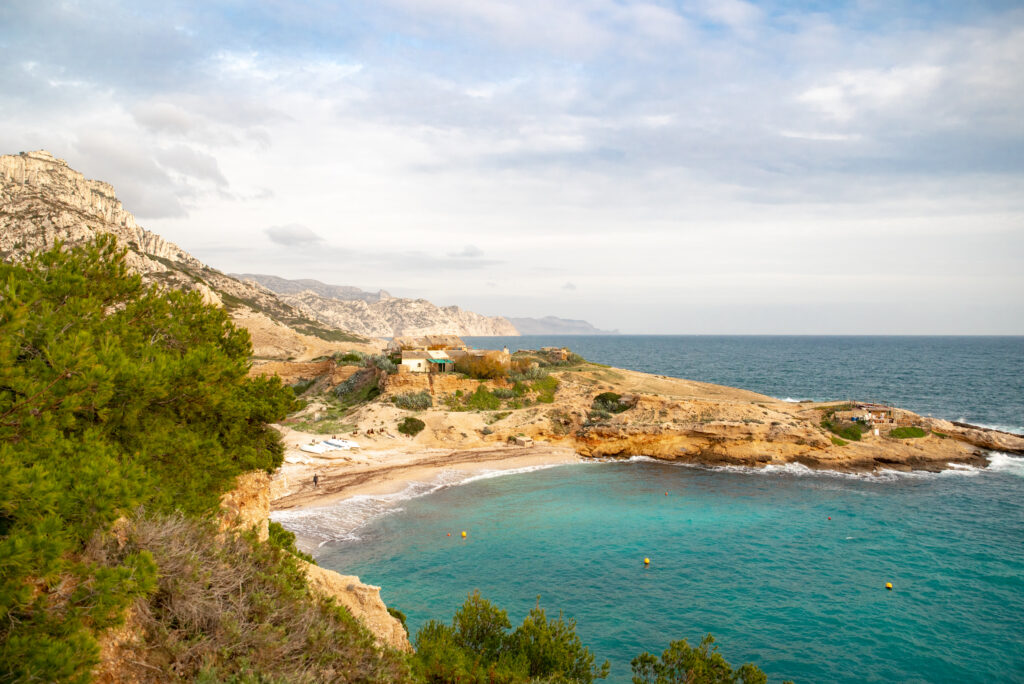 boat tour of the calanques