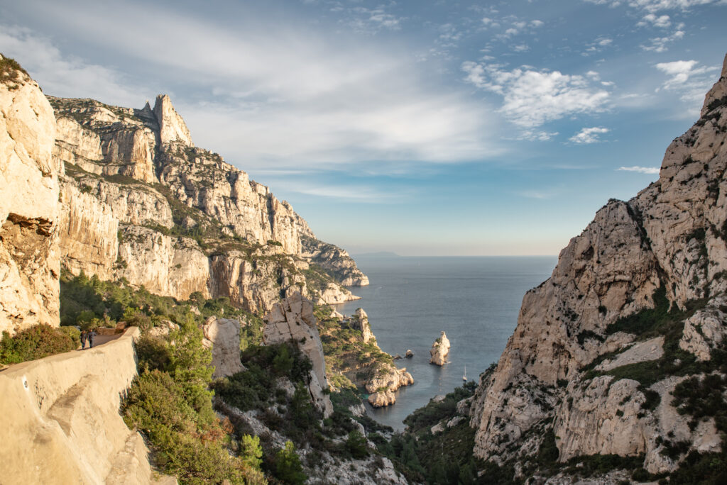 boat tour of the calanques