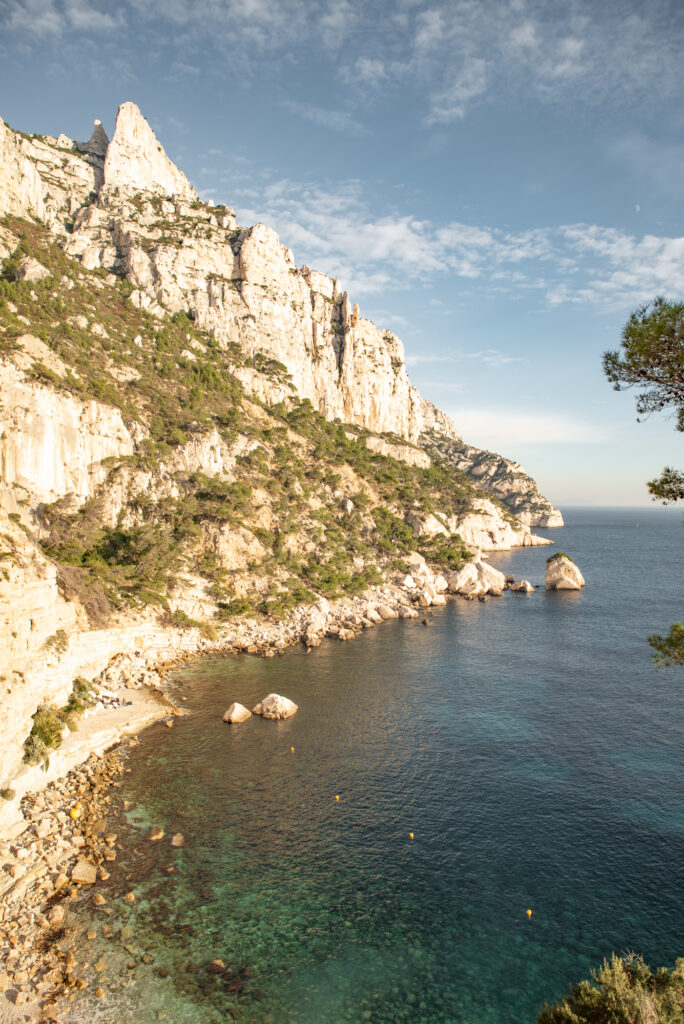 boat tour of the calanques