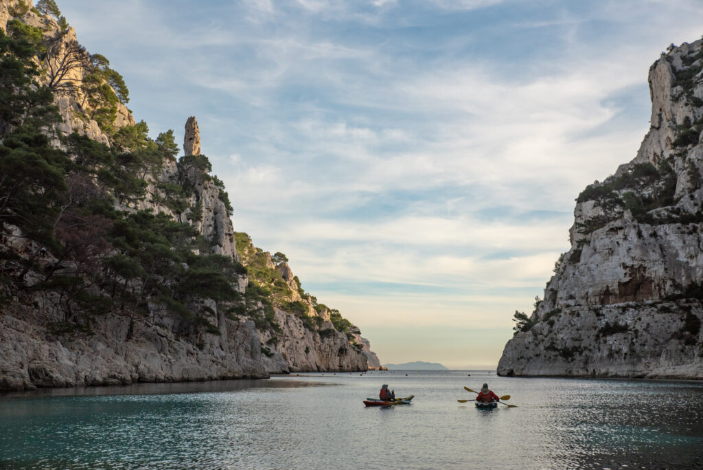 boat tour of the calanques