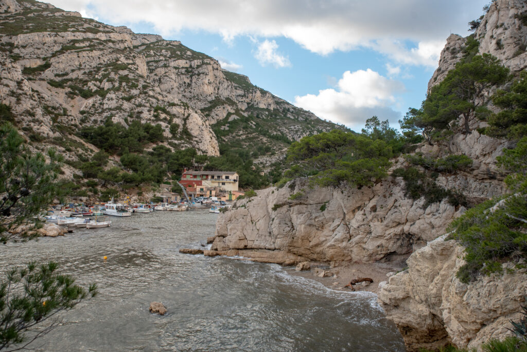 boat tour of the calanques