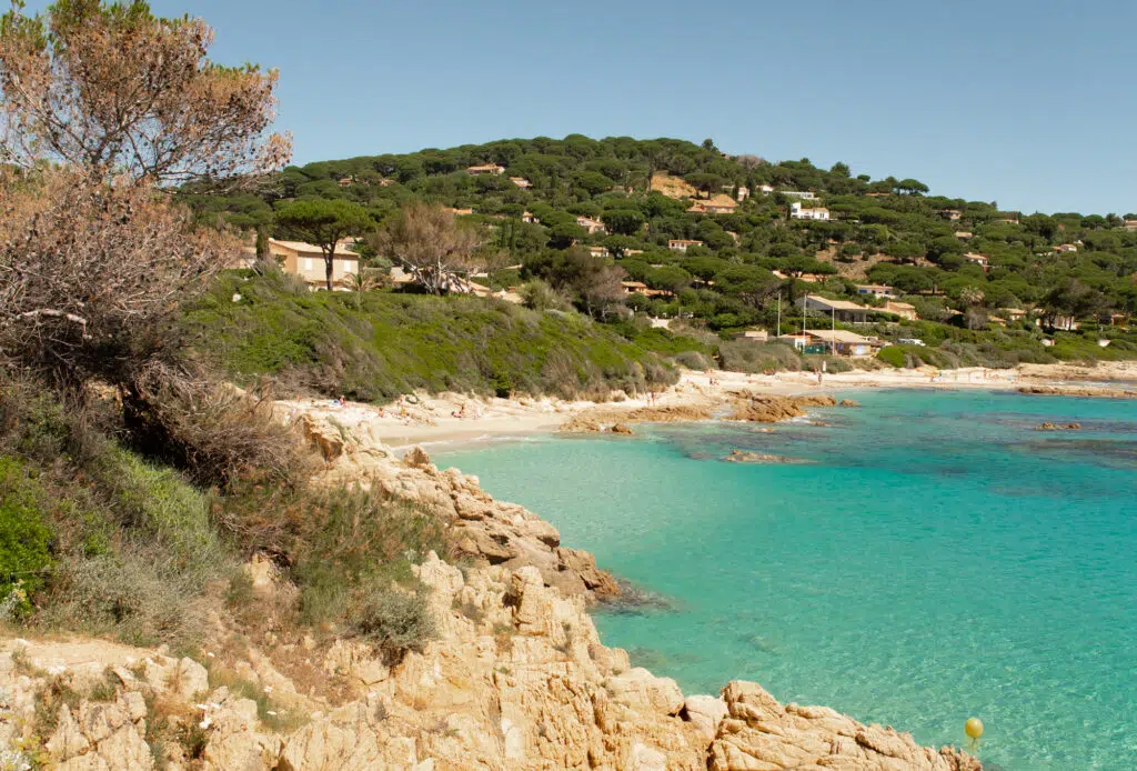 Plage de l'Escalet near St Tropez France