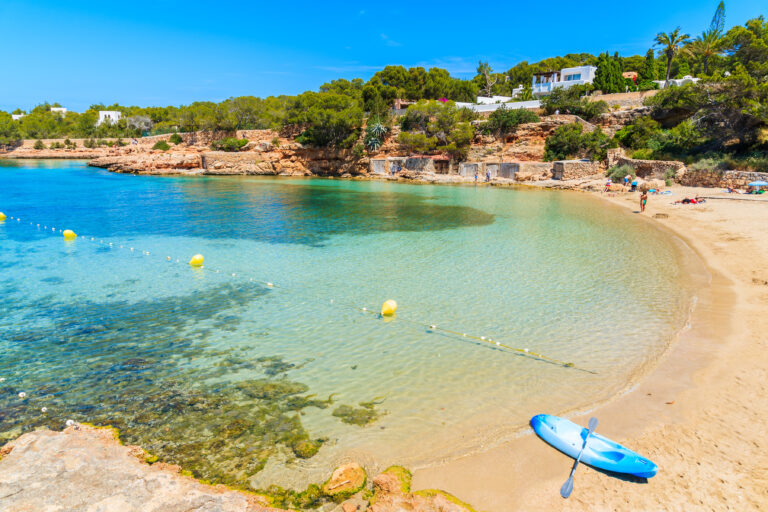quiet part of Ibiza
