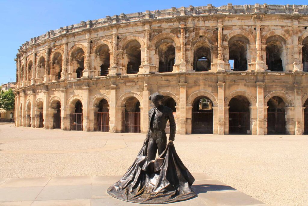 Nimes Arena - French monuments in France