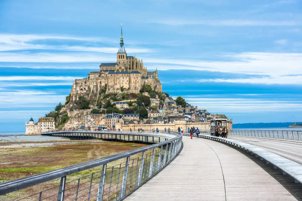 Mont Saint Michel, one of the most iconic landmarks in France