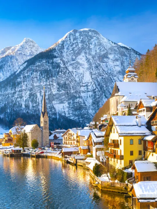 Hallstatt in winter