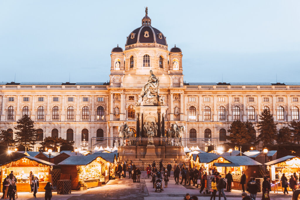 places to visit in europe during december