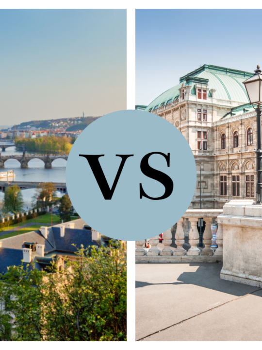 Prague vs Vienna