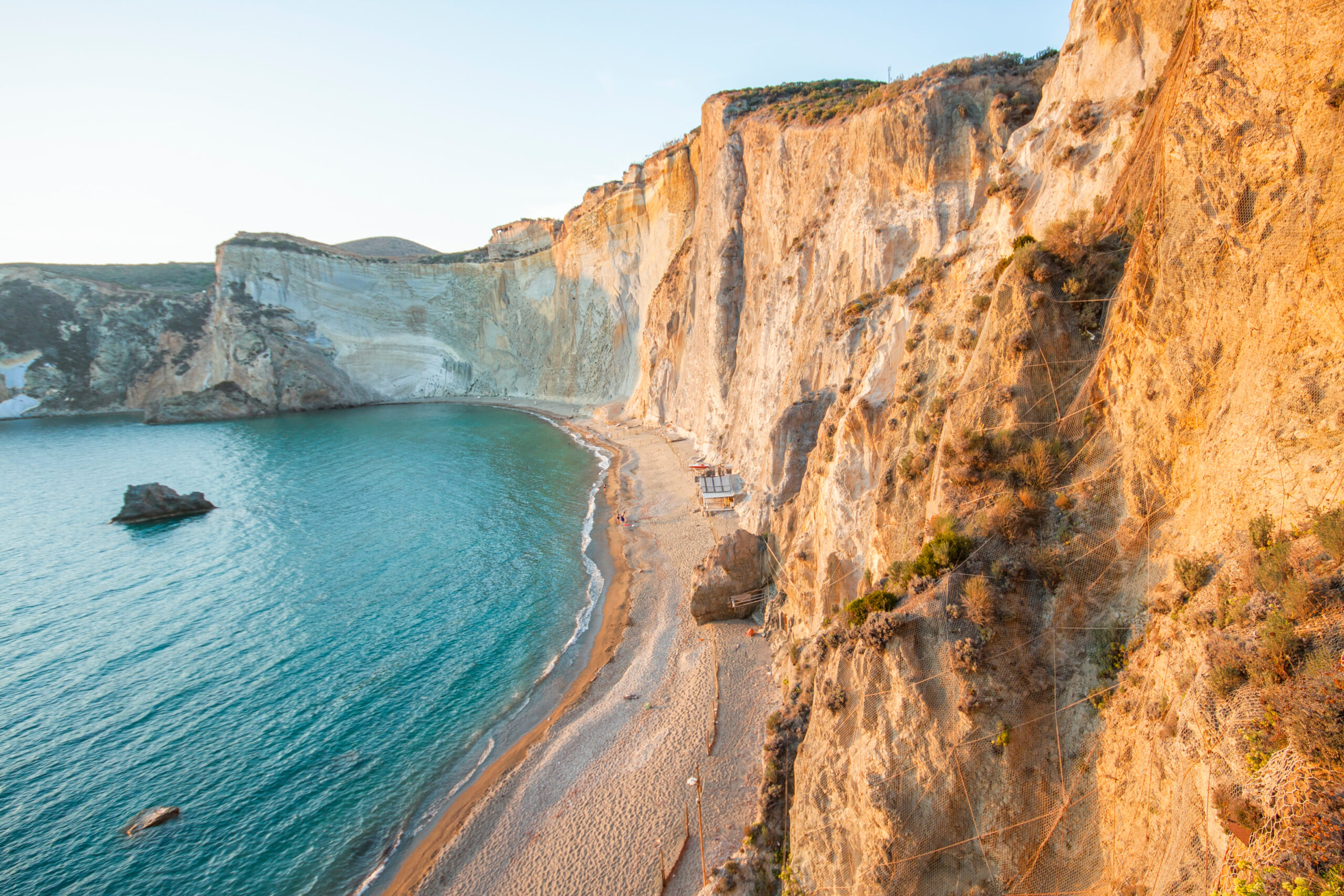 Greece Coast, Calm Blue Water, Rocks, Mediterranean Landscapes