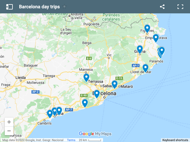 day trips from barcelona by car