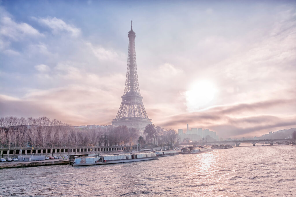 where to visit france in january