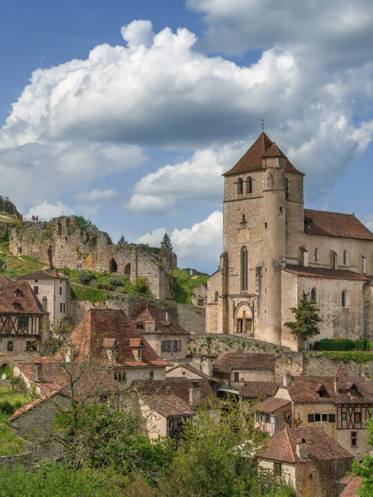 Medieval towns in France