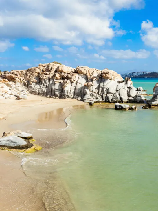 Beach in Paros, Greece