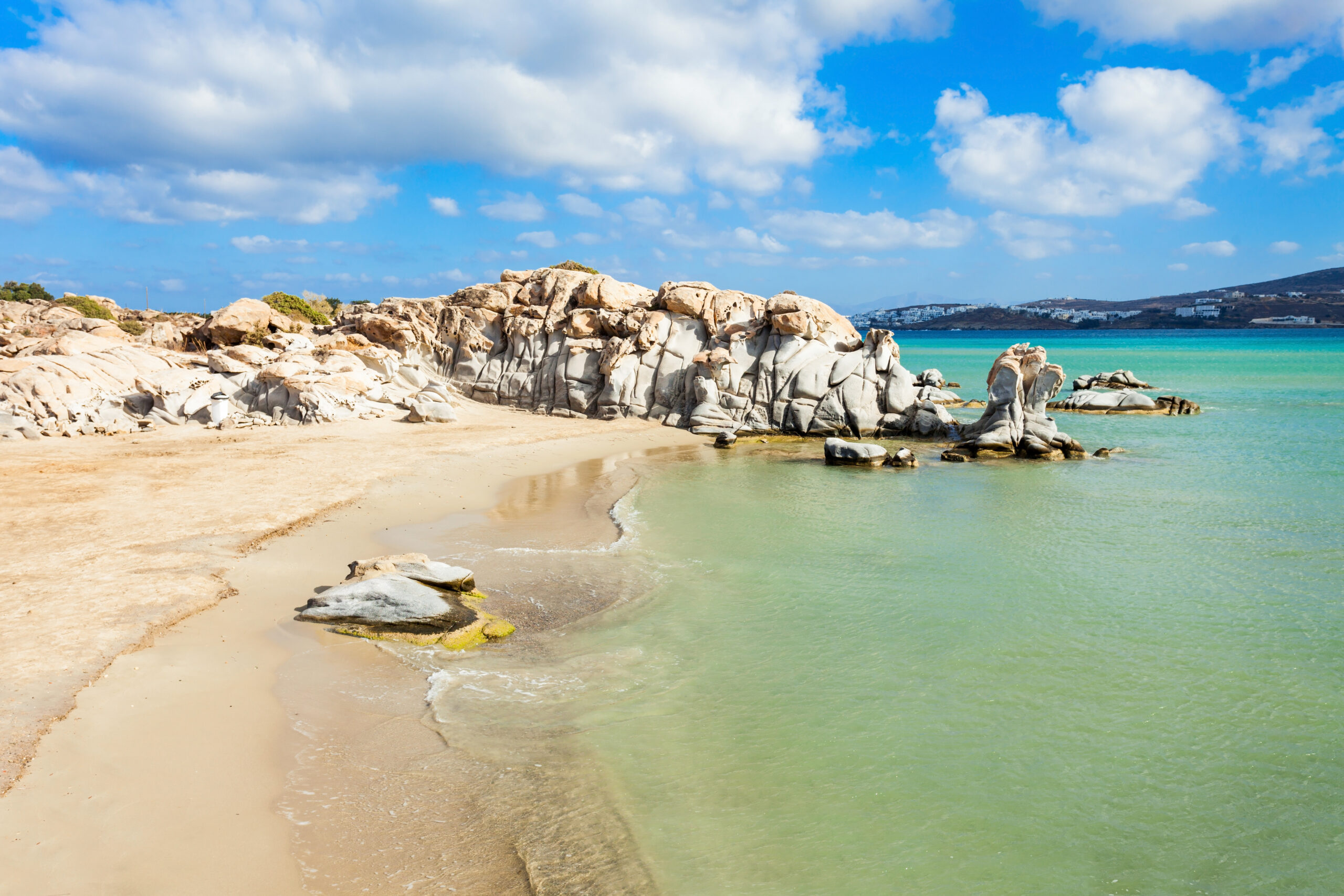 Beach in Paros, Greece