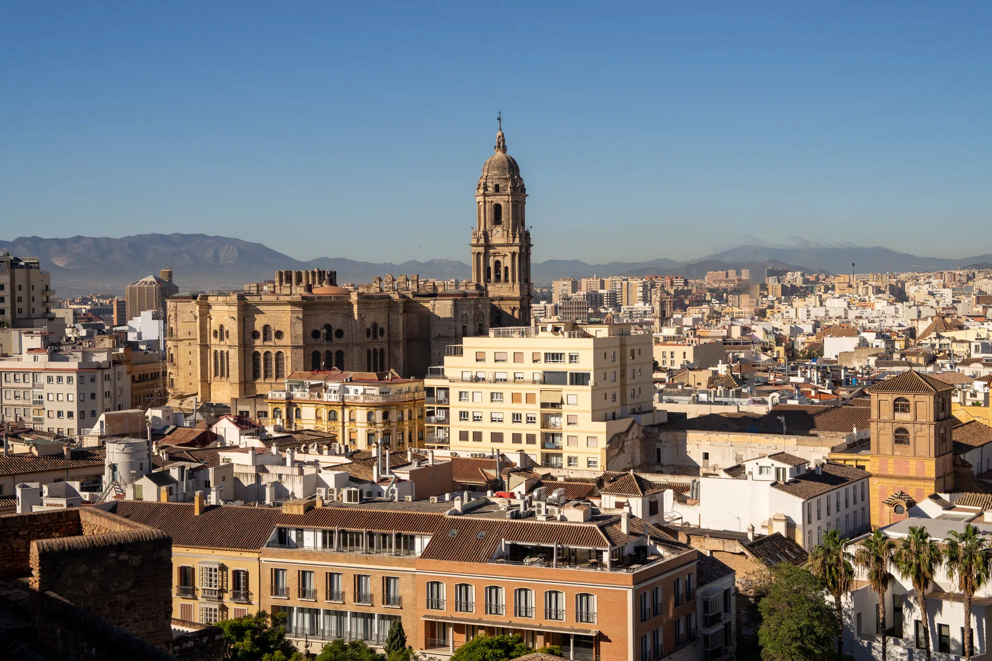 Malaga in Winter