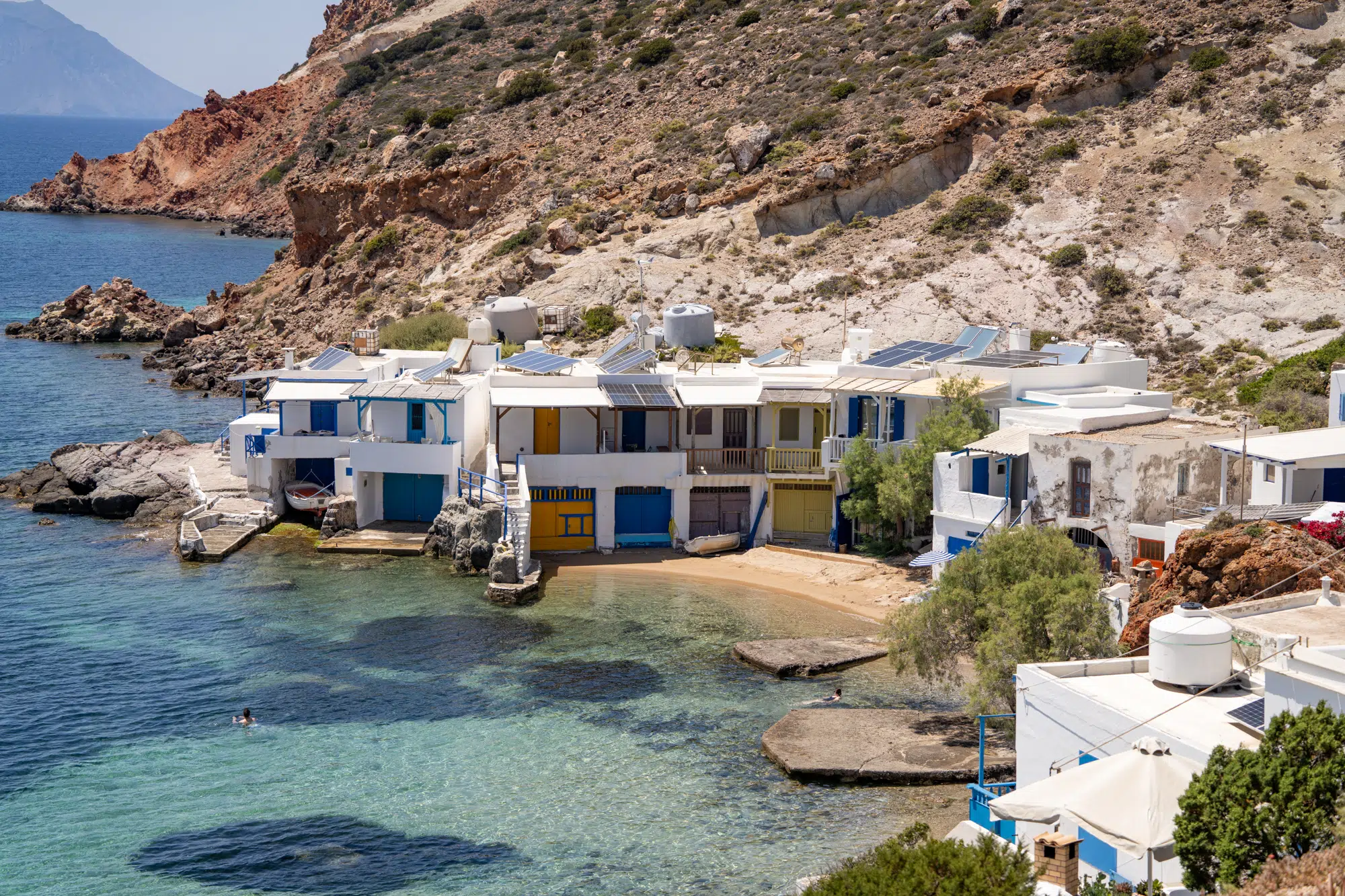 Island hopping in the cyclades