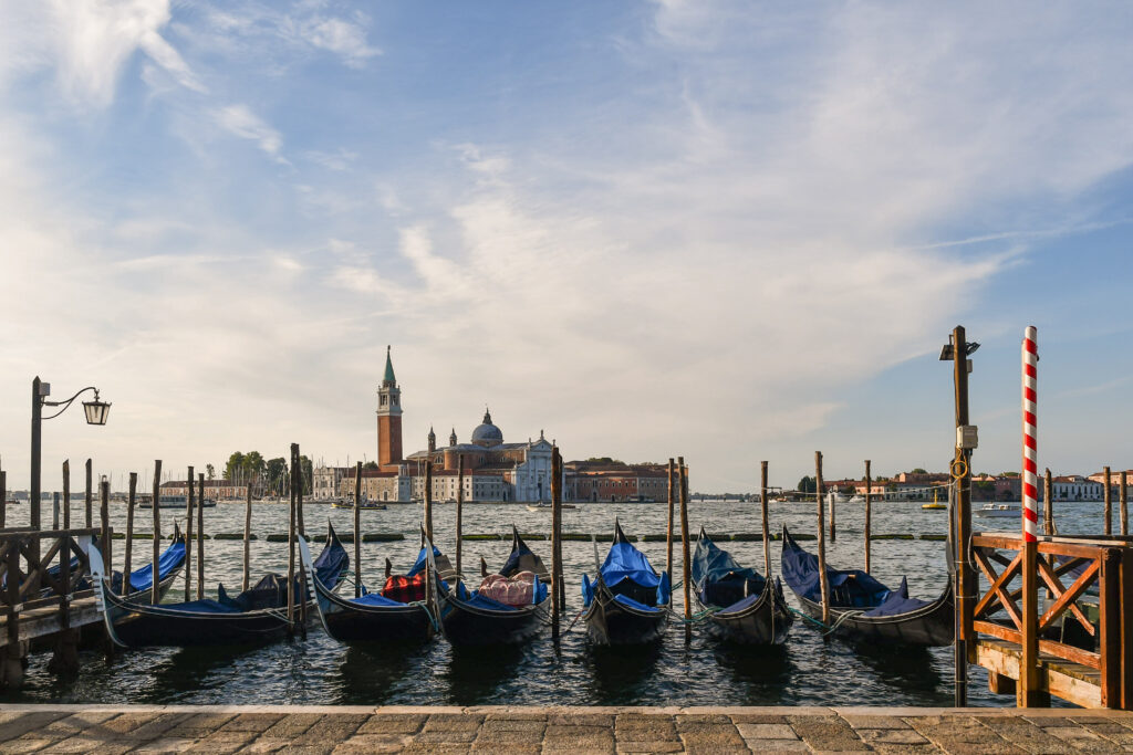 Riva degli Schiavoni at sunset