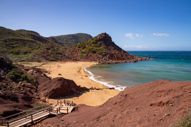 How to Visit Cala Pilar | Menorca’s Wild Red Beach