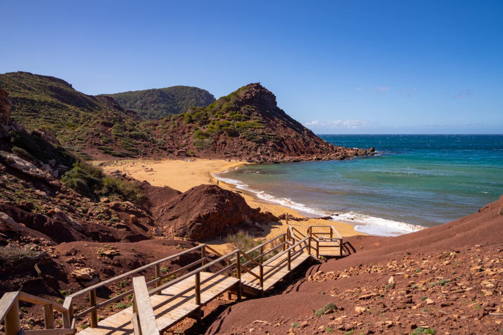 Cala Pilar in Menorca